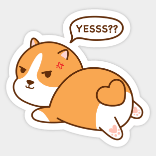 Yesss?? Can I help you? Sticker